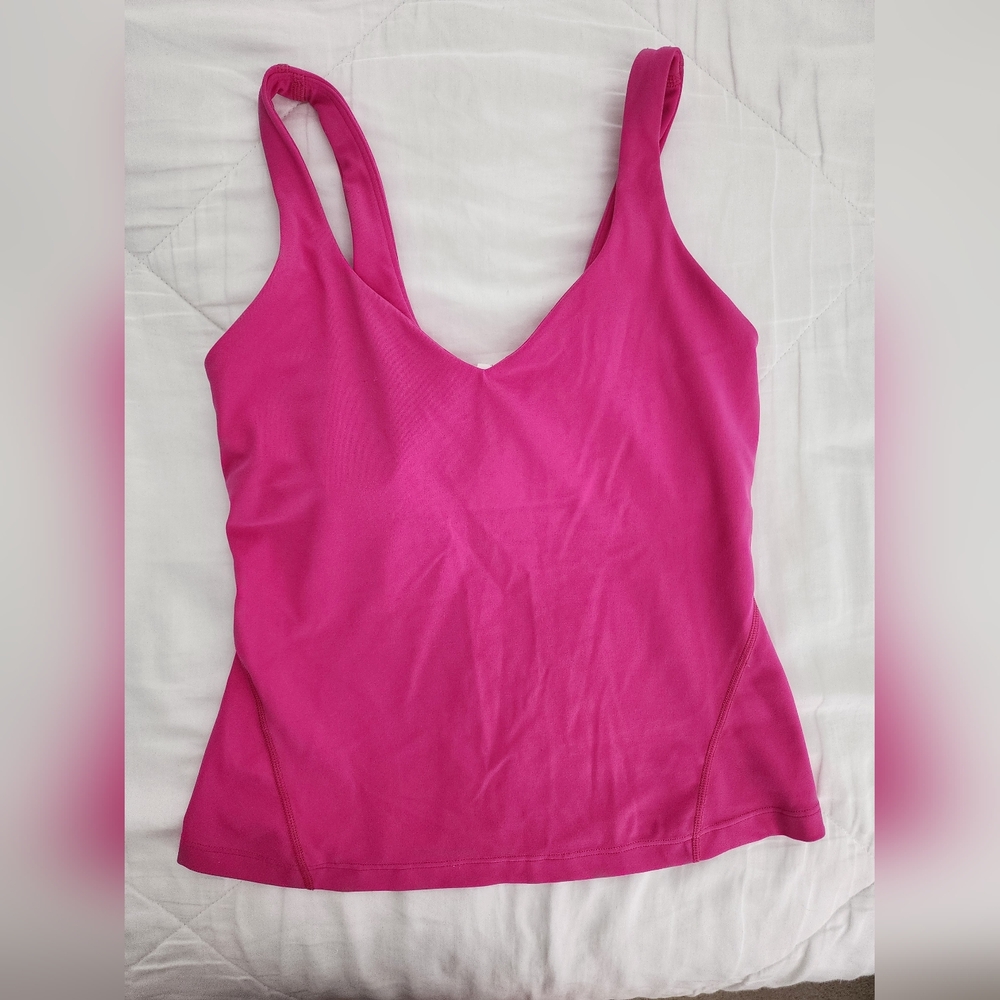 Lululemon Sonic Pink Align Tank